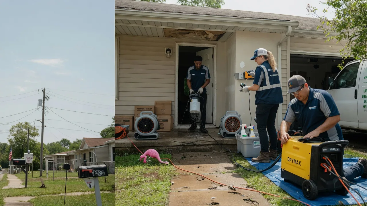 Storm Damage Water Removal in Bradford, OH near me